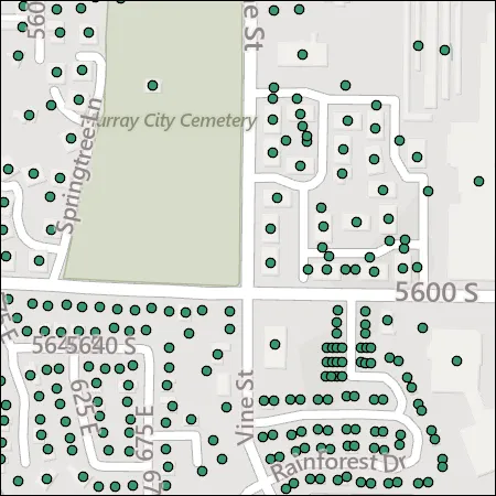 Fabric points located on every structure
